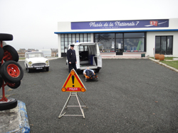 Estafette secours routier